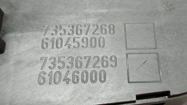Foto: SCHALTERLEISTE / NEBELLEUCHTENSCHALTER eines Fiat Punto Evo 1.2 8V Attraction