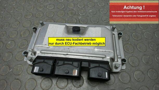Foto: STEUERGERÄT EINSPRITZUNG / MOTORSTEUERGERÄT eines Peugeot 307 110 Attraction