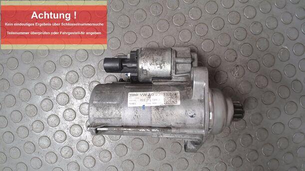 Foto: ANLASSER / STARTER VALEO eines VW Golf 1.9 TDI Attraction