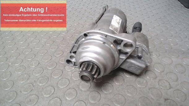 Foto: ANLASSER / STARTER VALEO eines VW Golf 1.9 TDI Attraction
