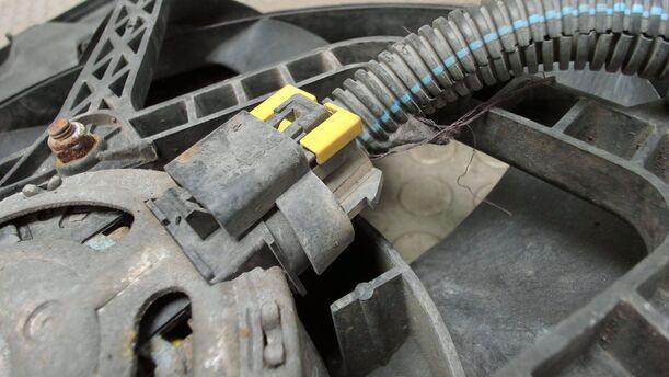 Foto: ELEKTROLÜFTER eines Fiat Punto Evo 1.2 8V Attraction