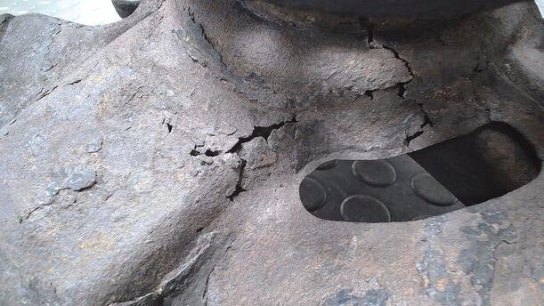 Foto: ACHSSCHENKEL VORN RECHTS eines Mercedes-Benz A 170 Attraction