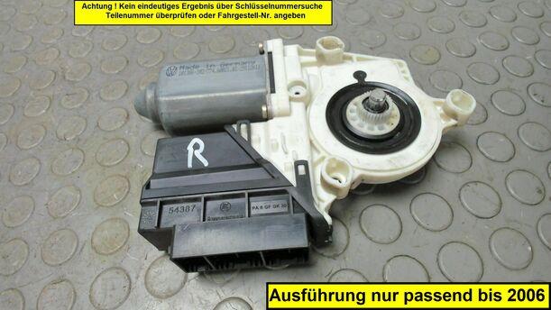 Foto: FENSTERHEBERMOTOR VORN RECHTS eines Seat Ibiza 1.4 16V Attraction