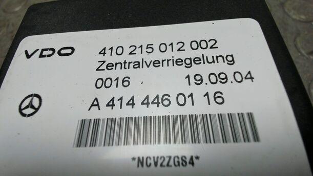 Foto: STEUERGERÄT ZENTRALVERRIEGLUNG eines Mercedes-Benz Vaneo 1.6 Attraction