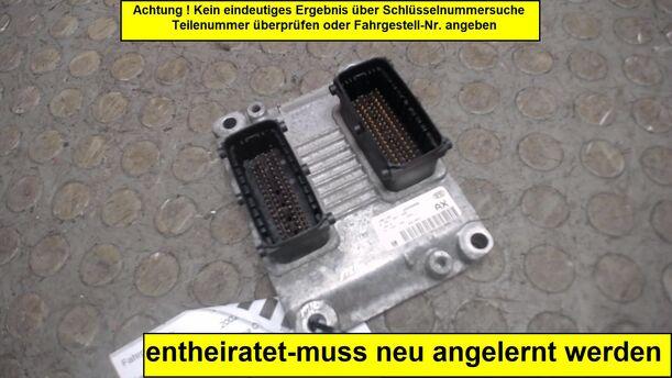 Foto: STEUERGERÄT EINSPRITZUNG (ZURÜCKGESETZT) eines Opel Corsa 1.2 16V Attraction