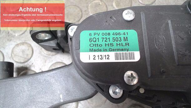 Foto: GASPEDAL eines Skoda Fabia 1.2 TSI Special
