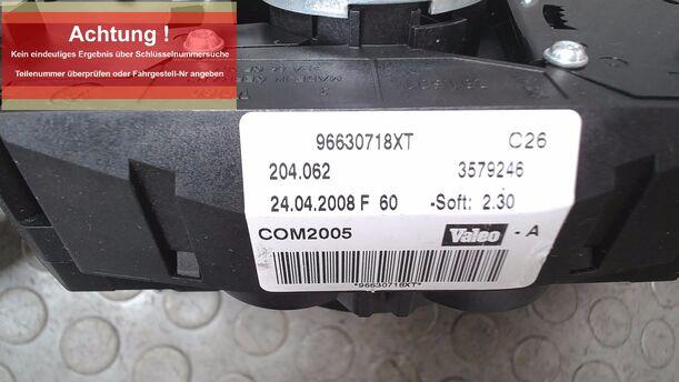 Foto: KOMBISCHALTER/ LENKSTOCKSCHALTER eines Peugeot 207 120 Special