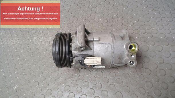 Foto: KOMPRESSOR KLIMAANLAGE/ KLIMAKOMPRESSOR ( DELPHI ) eines Opel Astra 1.6 Caravan Special