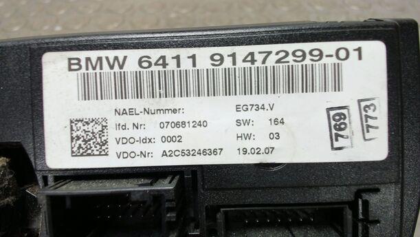 Foto: HEIZUNGSBETÄTIGUNG ( KLIMAAUTOMATIK ) eines BMW 320d DPF Touring CLX