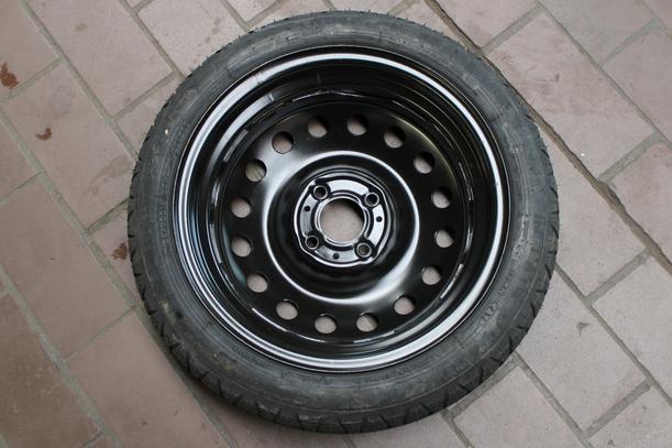 Foto: NOTRAD eines Nissan Note 1.4