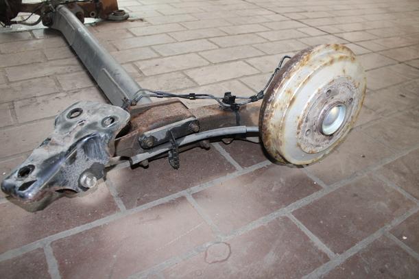 Foto: HINTERACHSE eines Citroen C3 1.1
