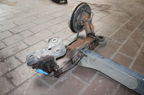 Foto: HINTERACHSE eines Citroen C3 1.1