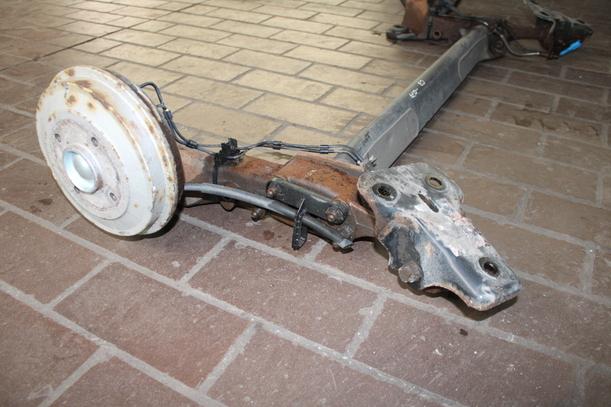 Foto: HINTERACHSE eines Citroen C3 1.1