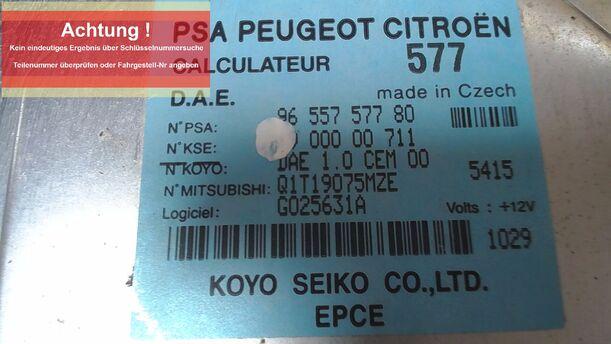 Foto: STEUERGERÄT ELEKTRISCHE LENKUNG eines Citroen C3 1.1