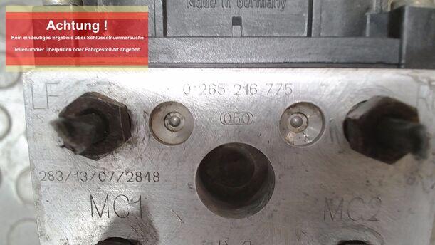 Foto: HAUPTBREMSAGGREGAT ABS eines Mitsubishi Space Star 1.3