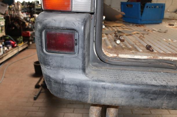 Foto: STOSSFÄNGER / STOßSTANGE HINTEN eines VW Transporter T4 TDI