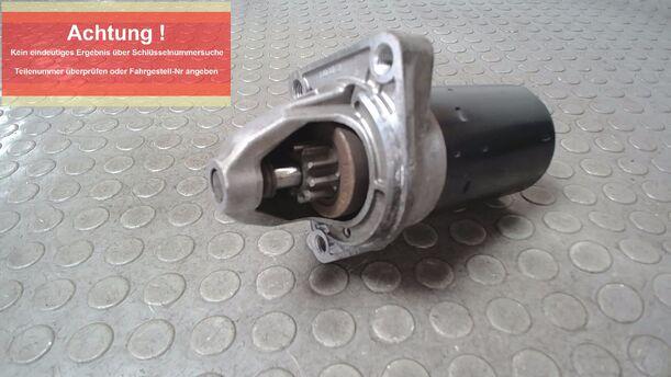 Foto: ANLASSER eines Ford Fiesta 1.6 XL