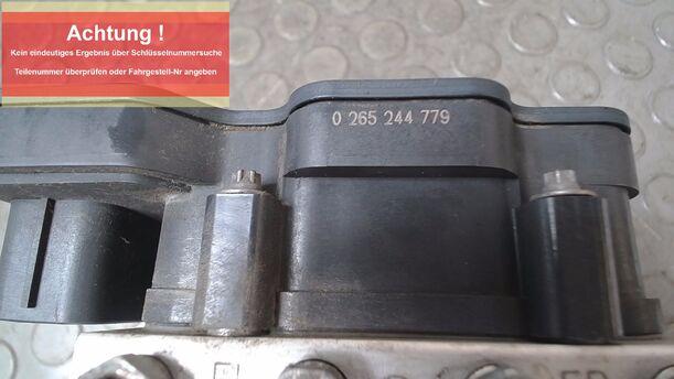 Foto: HAUPTBREMSAGGREGAT ABS eines Mitsubishi Space Star 1.0 XL