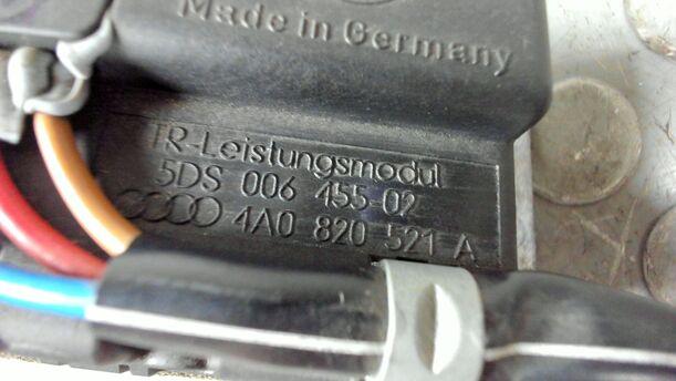 Foto: WIDERSTAND HEIZUNGSGEBLÄSE eines Audi A6 2.5 TDI XL