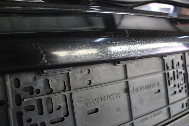 Foto: STOSSFÄNGER / STOßSTANGE HINTEN ( 6N2 ) eines VW Polo XL