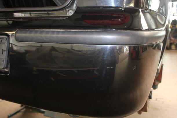 Foto: STOSSFÄNGER / STOßSTANGE HINTEN ( 6N2 ) eines VW Polo XL