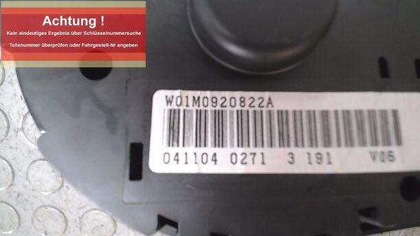 Foto: TACHOEINHEIT eines Seat Leon 1.8 20V