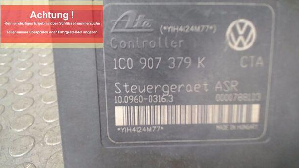 Foto: HAUPTBREMSAGGREGAT ABS eines Seat Leon 1.8 20V