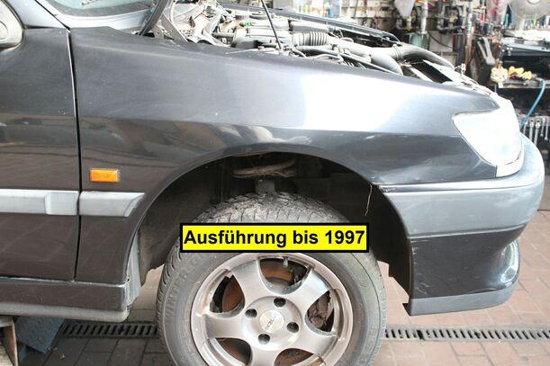 Foto: KOTFLÜGEL RECHTS ( BIS 1997 ) eines Peugeot 306 Cabriolet 1.8 Lounge