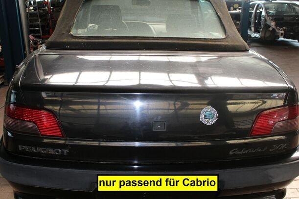 Foto: HECKKLAPPE/ HECKDECKEL ( CABRIO ) eines Peugeot 306 Cabriolet 1.8 Lounge