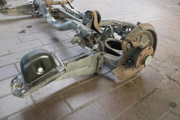 Foto: HINTERACHSE eines Seat Toledo 2.0 TDI Lounge