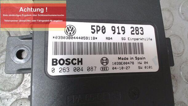 Foto: STEUERGERÄT EINPARKHILFE eines Seat Toledo 2.0 TDI Lounge