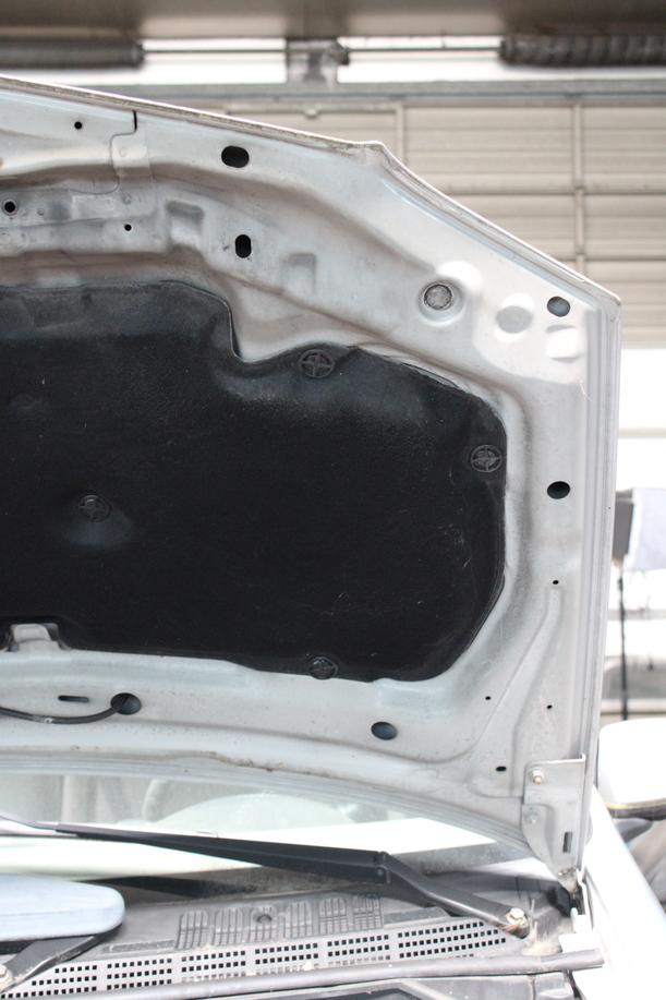 Foto: MOTORHAUBE eines Nissan Almera Tino Lounge