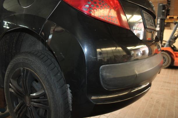 Foto: STOSSFÄNGER/ STOßSTANGE HINTEN ( CABRIO / CC ) eines Peugeot 207 CC 120 VTi Lounge