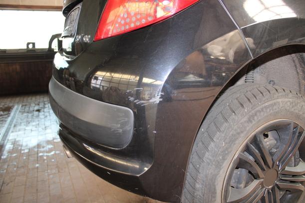 Foto: STOSSFÄNGER/ STOßSTANGE HINTEN ( CABRIO / CC ) eines Peugeot 207 CC 120 VTi Lounge