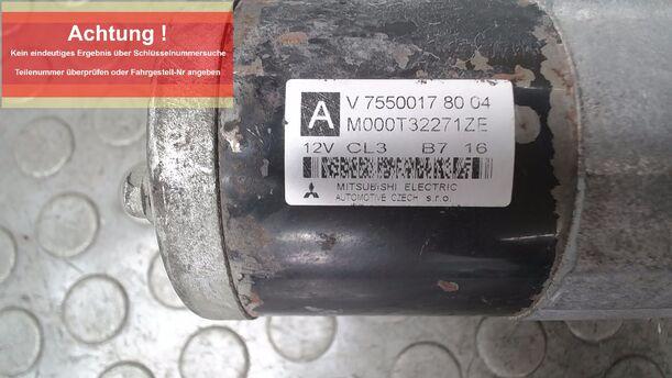 Foto: ANLASSER eines Peugeot 207 CC 120 VTi Lounge