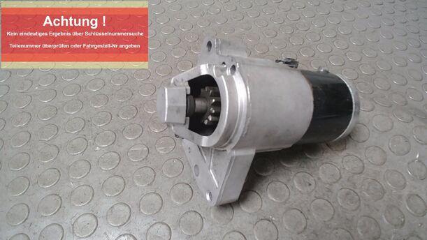 Foto: ANLASSER eines Peugeot 207 CC 120 VTi Lounge