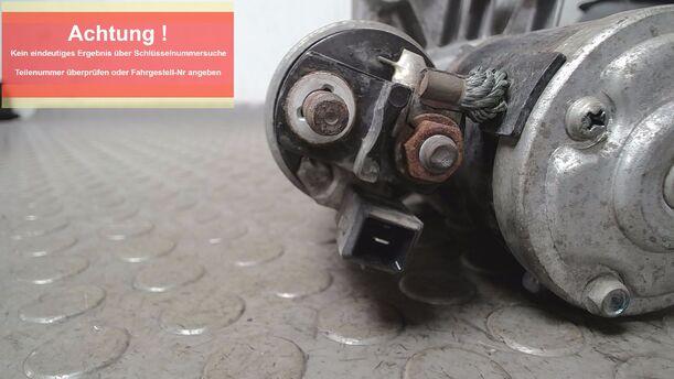 Foto: ANLASSER eines Peugeot 207 CC 120 VTi Lounge