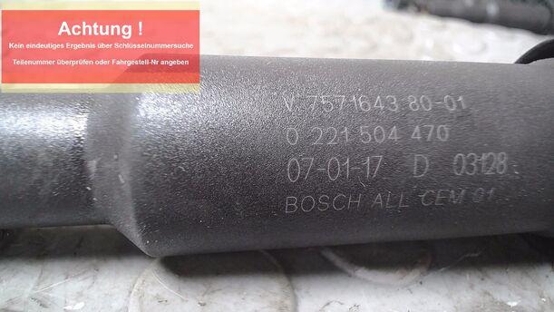 Foto: ZÜNDSPULE ( BOSCH ) eines Peugeot 207 CC 120 VTi Lounge