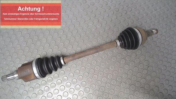 Foto: ANTRIEBSWELLE LINKS ( SCHALTGETRIEBE ) eines Peugeot 207 CC 120 VTi Lounge