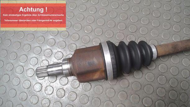 Foto: ANTRIEBSWELLE LINKS ( SCHALTGETRIEBE ) eines Peugeot 207 CC 120 VTi Lounge