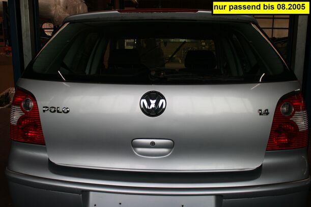 Foto: HECKKLAPPE / HECKDECKEL (VOR FACELIFT) eines VW Polo 1.4 Avantgarde