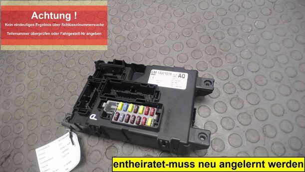 Foto: BCM / MEHRZWECKRELAIS (ENTHEIRATET) eines Opel Corsa 1.4 16V Style