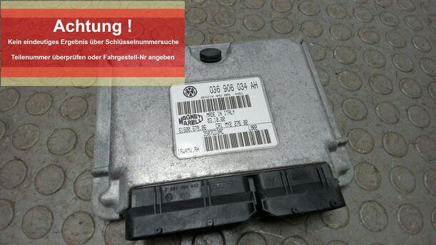 Foto: STEUERGERÄT EINSPRITZUNG / MOTORSTEUERGERÄT eines Seat Cordoba 1.4 16V Style