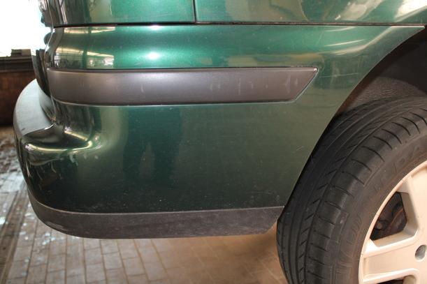 Foto: STOSSFÄNGER/ STOßSTANGE HINTEN ( AB 2000 ) eines VW Sharan 1.8 5V Turbo Style