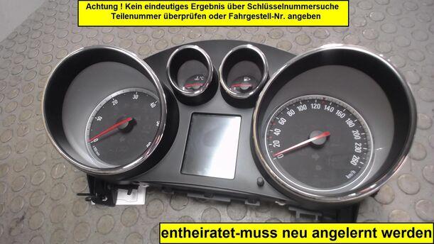 Foto: TACHOEINHEIT (ENTHEIRATET) eines Opel Astra 2.0 CDTI DPF Style