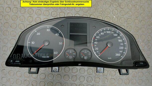 Foto: TACHOEINHEIT / KOMBIINSTRUMENT eines VW Golf 1.9 TDI Style