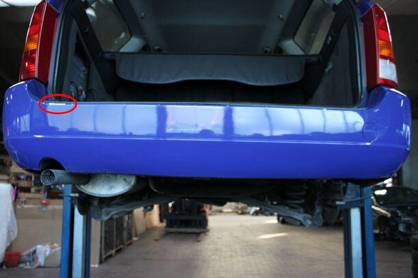 Foto: STOSSSTANGE /STOSSFÄNGER HINTEN eines Ford Focus Turnier Style