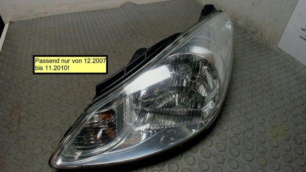Foto: SCHEINWERFER LINKS ( VOR FACELIFT ) eines Hyundai i10 1.1 Style