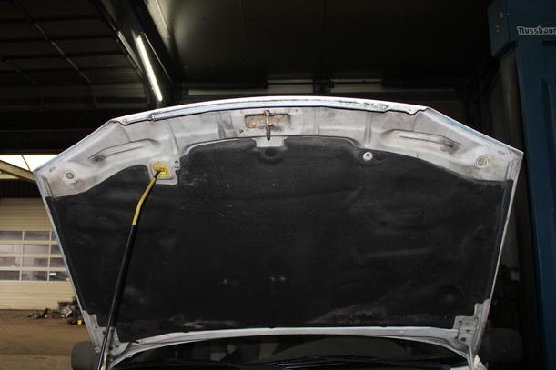 Foto: MOTORHAUBE eines Ford Fiesta Courier Style