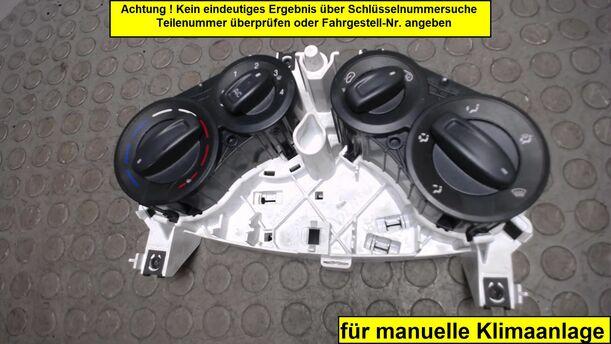 Foto: HEIZUNGSBETÄTIGUNG eines Ford Ka 1.2 Style